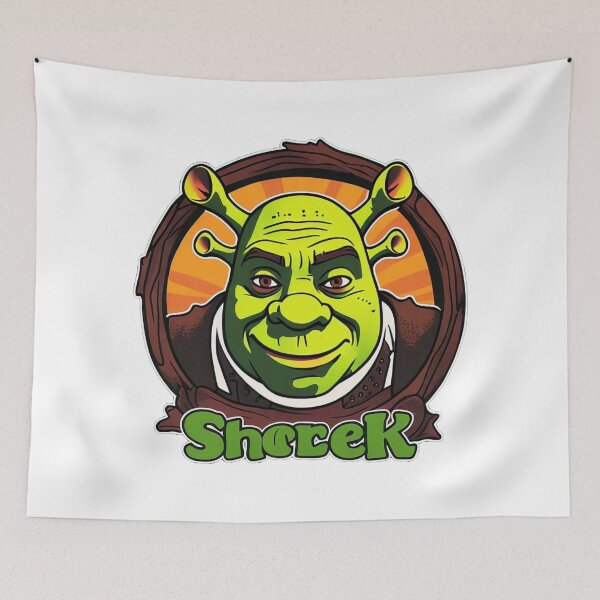 Artikelvorschau, Shrek entworfen und verkauft von alllyxispace.