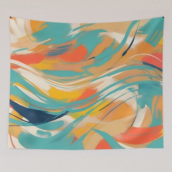 Item preview, Abstract Summer Art Design designed and sold by papi1998.