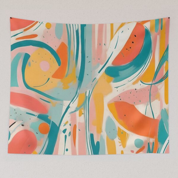 Item preview, Abstract Summer Art Design designed and sold by papi1998.
