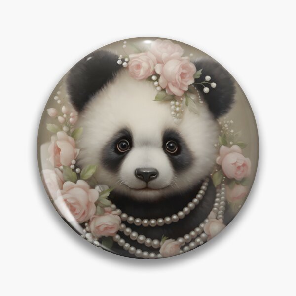 Item preview, Exquisite Panda  designed and sold by WalkWithMimi.