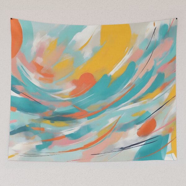 Item preview, Abstract Summer Art Design designed and sold by papi1998.
