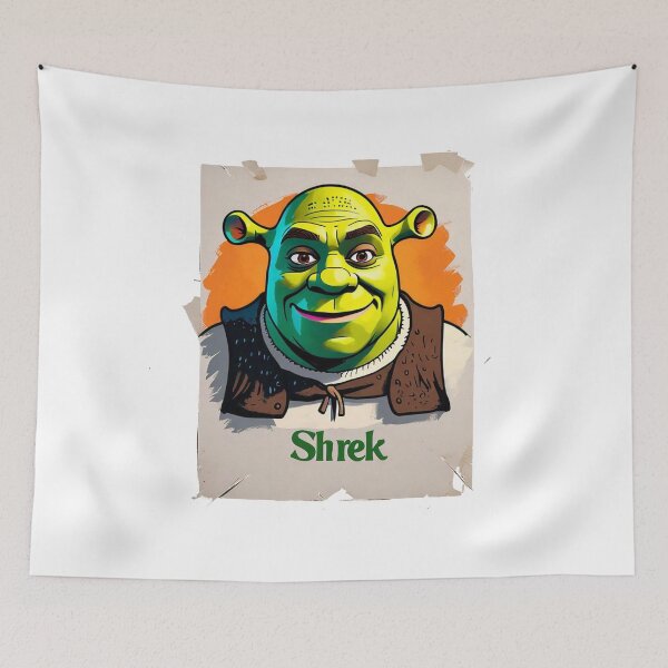 Artikelvorschau, Shrek entworfen und verkauft von alllyxispace.