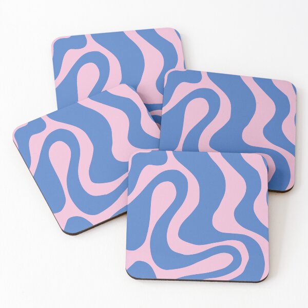 Item preview, Psychedelic Retro Pink & Blue designed and sold by yodaearzclub.