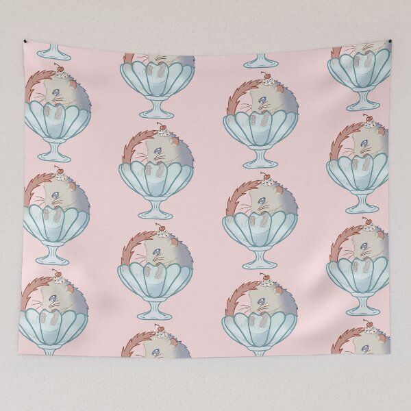 Item preview, Star Spangled  Ice Cream Dormouse designed and sold by RainDesignz.