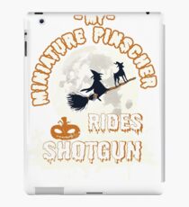 Miniature Pinscher halloween gift t-shirt for dog lovers iPad Case/Skin