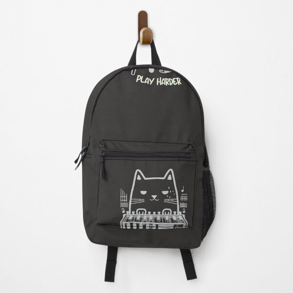 Item preview, Synthesizer Cat Plays Harder  designed and sold by Nordic Ch.