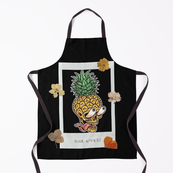 Item preview, Pineapple Skull 'Bone Appetit'  designed and sold by exclusivebucket.