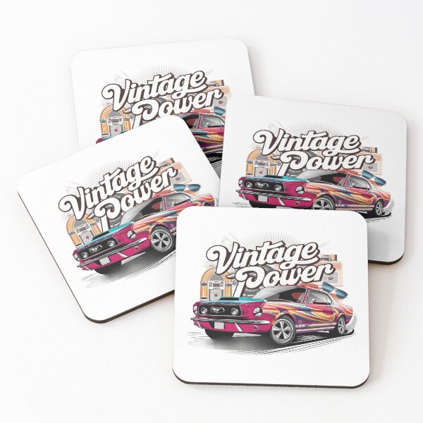 Item preview, Vintage Power Dynamic Classic Car Art designed and sold by behnay.