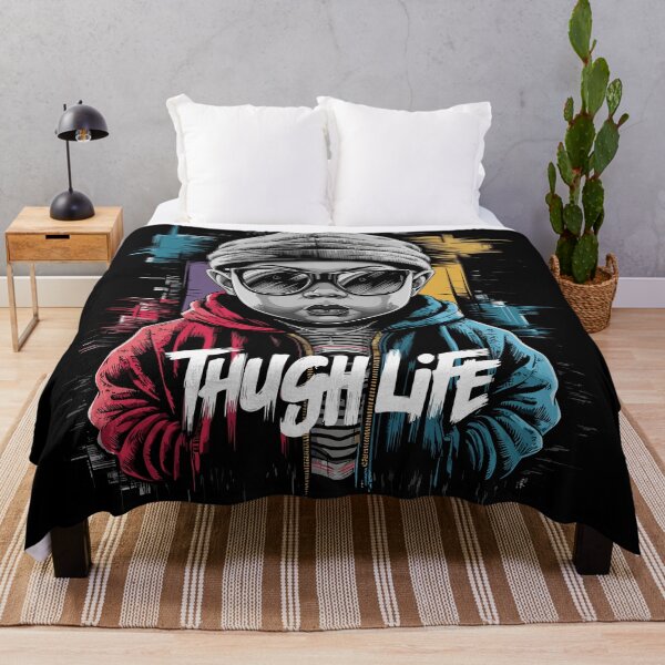 Item preview, Vibrant Thug Baby Life Design T-Shirt designed and sold by diegomenjivar92.