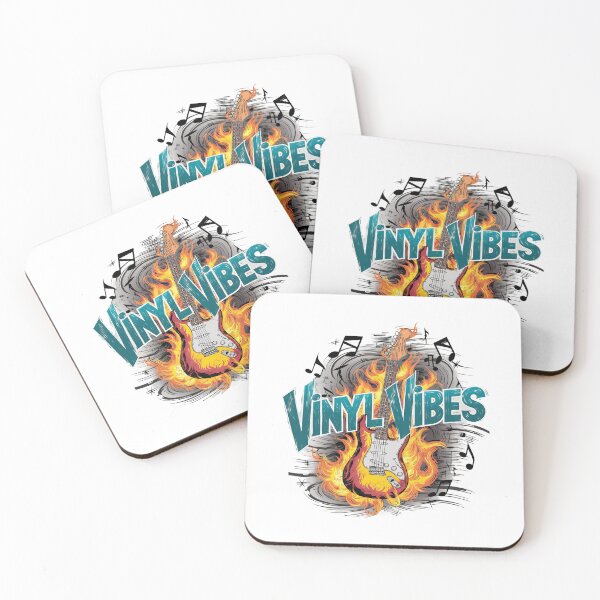 Item preview, Vinyl Vibes Fiery Classic Rock designed and sold by behnay.