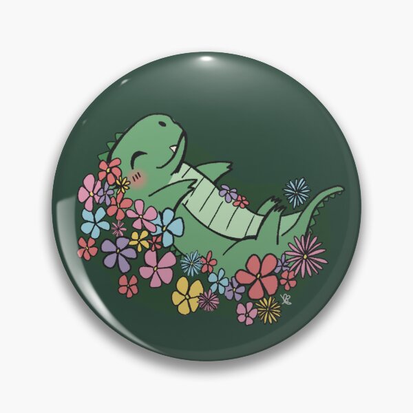 Item preview, Garden T-Rex designed and sold by LemonBubblesArt.