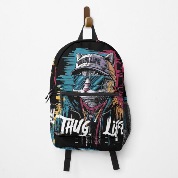 Item preview, Urban Style Cool Cat Thug Life Design  designed and sold by diegomenjivar92.