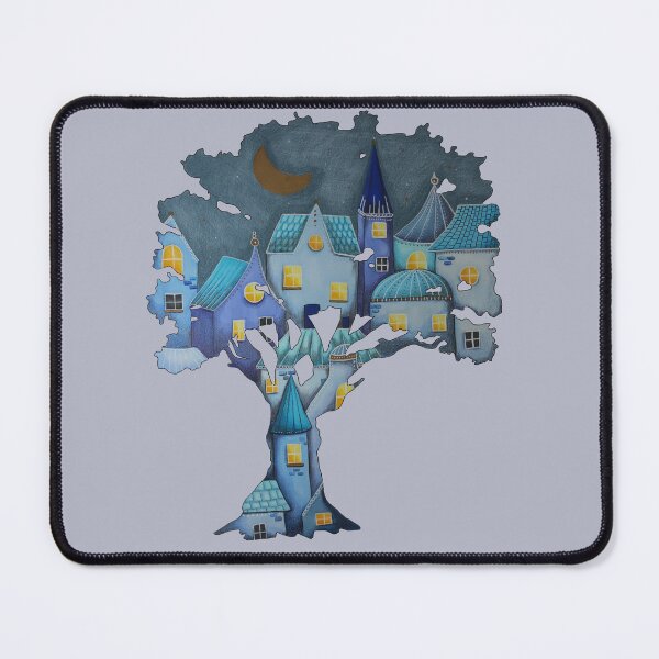 Item preview, Enchanted Tree Town designed and sold by ILoveTheQuirky.
