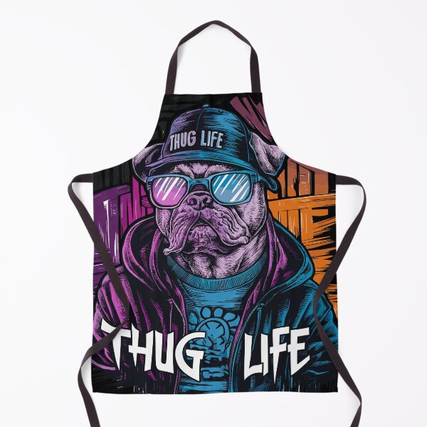 Item preview, Urban Style Thug Life Dog Design designed and sold by diegomenjivar92.