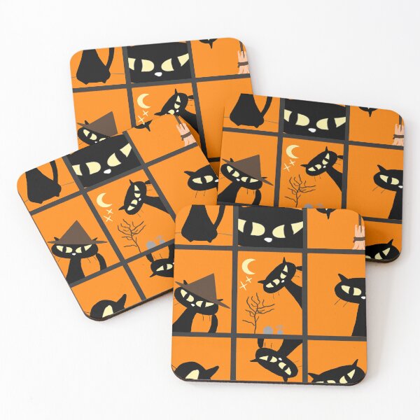 Item preview, Mod Cat Halloween  designed and sold by FunandWhimsy.