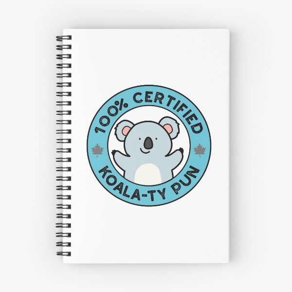 Item preview, 100% Certified Koala-ty Pun Funny Koala Puns  designed and sold by punnybone.