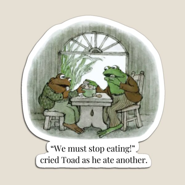Item preview, "We must stop eating!" designed and sold by amaredeesign.