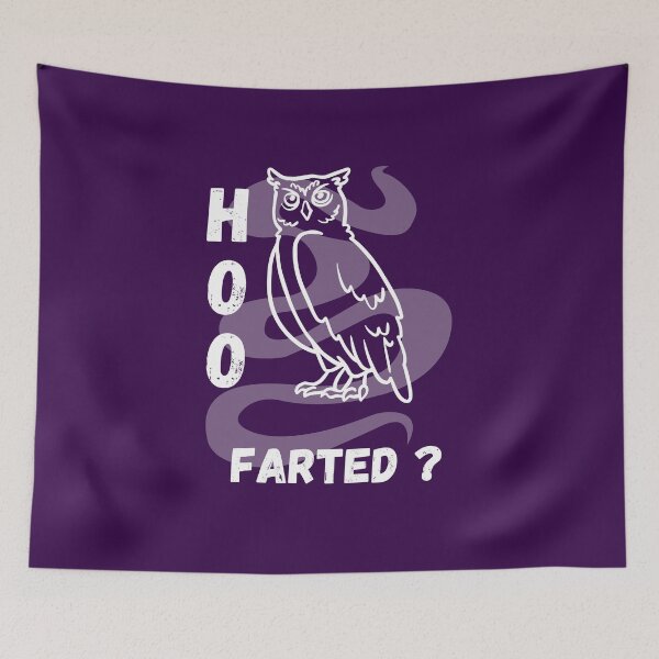 Item preview, Funny Owl : HOO farted designed and sold by OwlWorks.