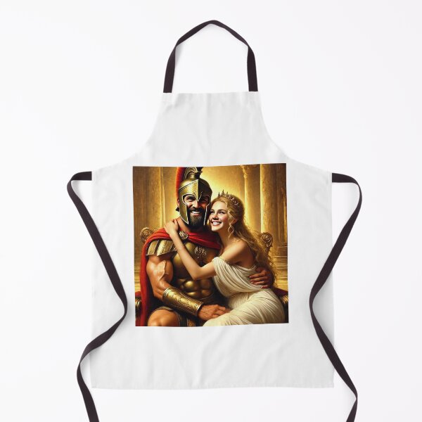 Item preview, Funny Royal Portrait Model 011, Spartan Warrior and his Queen designed and sold by Devaland13.