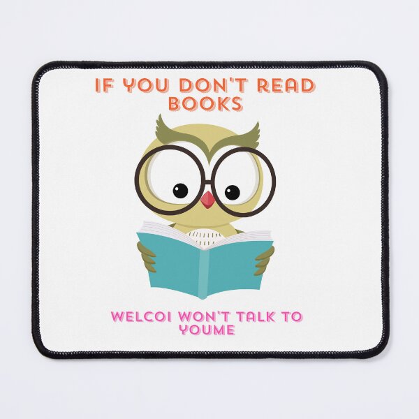 Item preview, "If you don't read books, I won't talk to you." designed and sold by Malutki-pl.