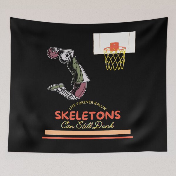 Artikelvorschau, Lebe ewig, Ballin‘ Skeletons können immer noch dunken entworfen und verkauft von exclusivebucket.