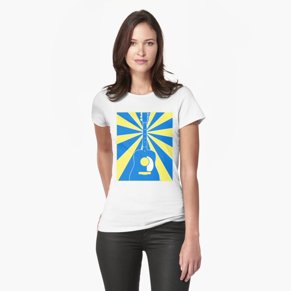Item preview, Fitted T-Shirt designed and sold by 6tuningpegs.