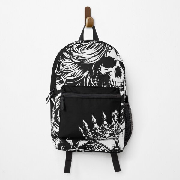Item preview, Dark Art Skull Queens Girl Lady Rose and Crown Grunge Vintage Tattoo designed and sold by MORSPECTIVE.