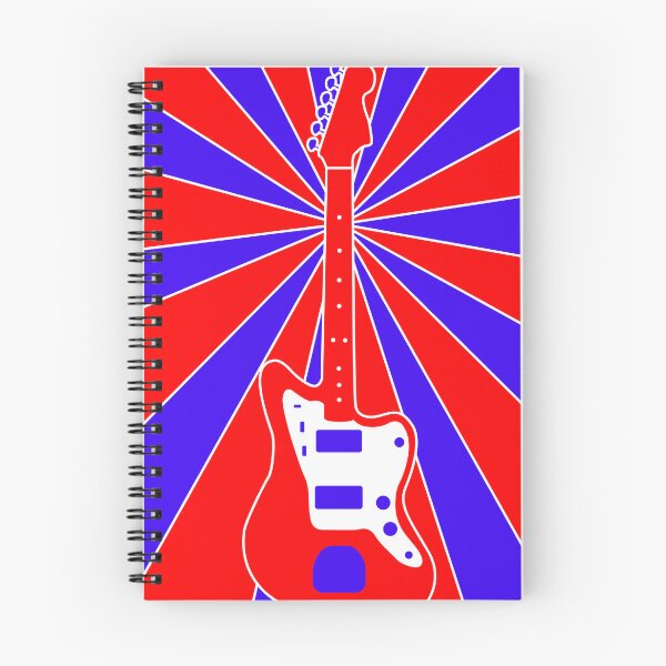 Item preview, Jazzmaster (Sunrise: Red, White, & Blue) designed and sold by 6tuningpegs.
