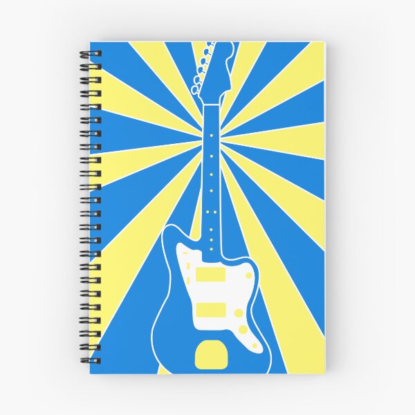 Item preview, Jazzmaster (Sunrise: Blue & Yellow) designed and sold by 6tuningpegs.