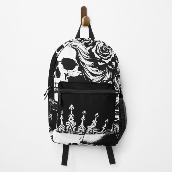 Item preview, Dark Art Skull Queens Girl Lady Rose and Crown Grunge Vintage Tattoo designed and sold by MORSPECTIVE.