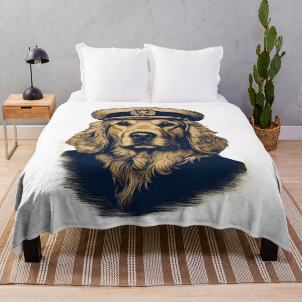 Item preview, Sailor Captain Golden Retriever designed and sold by DerSenat.
