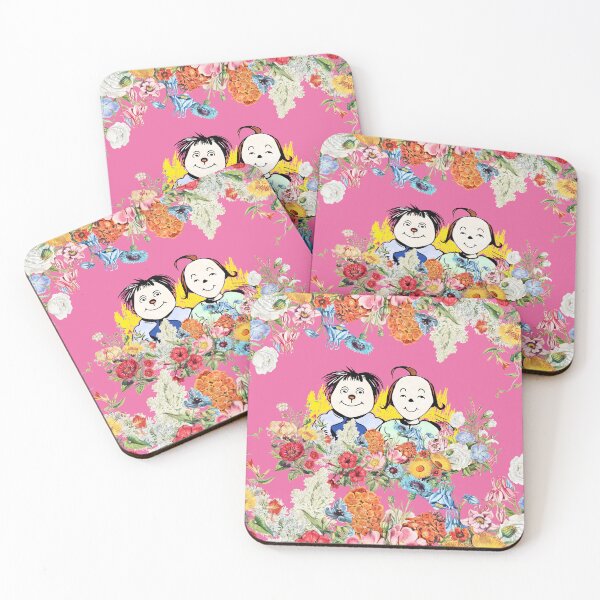 Item preview, Max and Moritz, floral pattern designed and sold by Mauswohn.