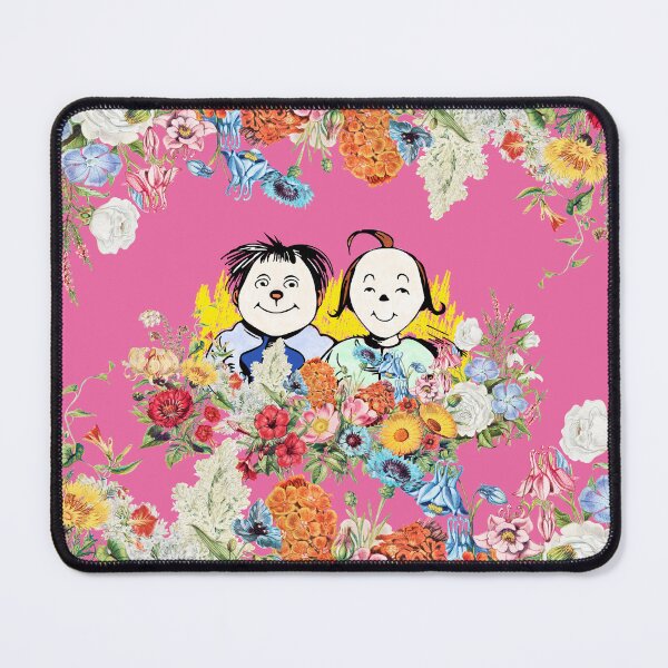 Item preview, Max and Moritz, floral pattern designed and sold by Mauswohn.