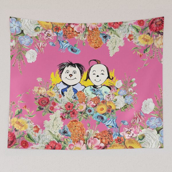 Item preview, Max and Moritz, floral pattern designed and sold by Mauswohn.