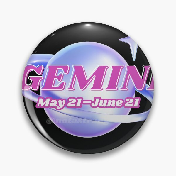 Item preview, Gemini w/ Saturn Vibes designed and sold by notastranger.