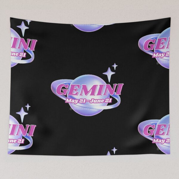 Item preview, Gemini w/ Saturn Vibes designed and sold by notastranger.