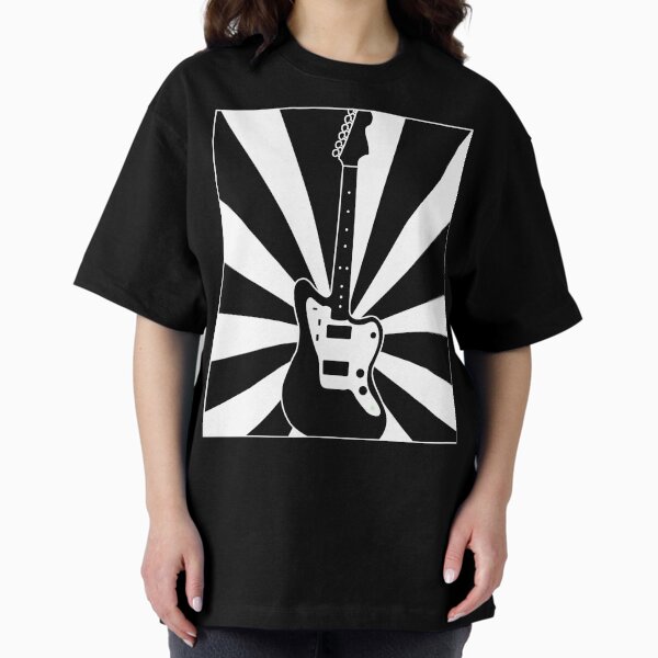 Jazzmaster (Sunset: Black & White) Oversized T-Shirt