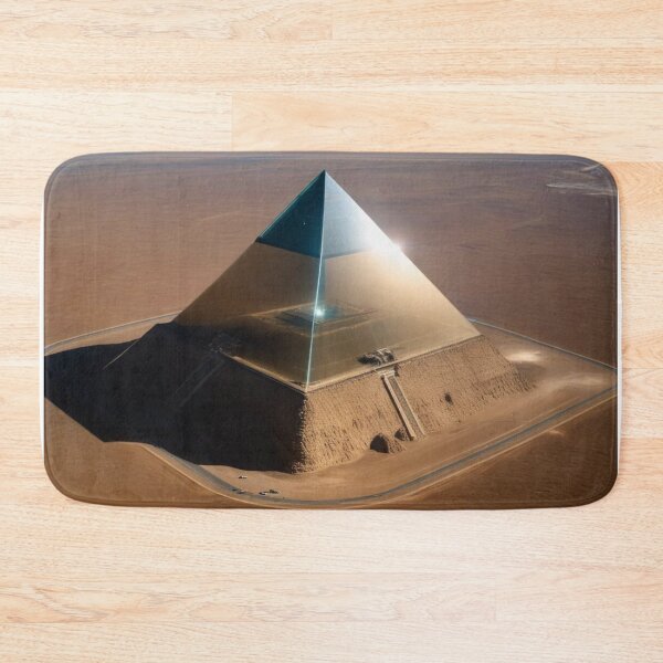 Item preview, A transparent pyramid on a desert planet designed and sold by quasartphil.