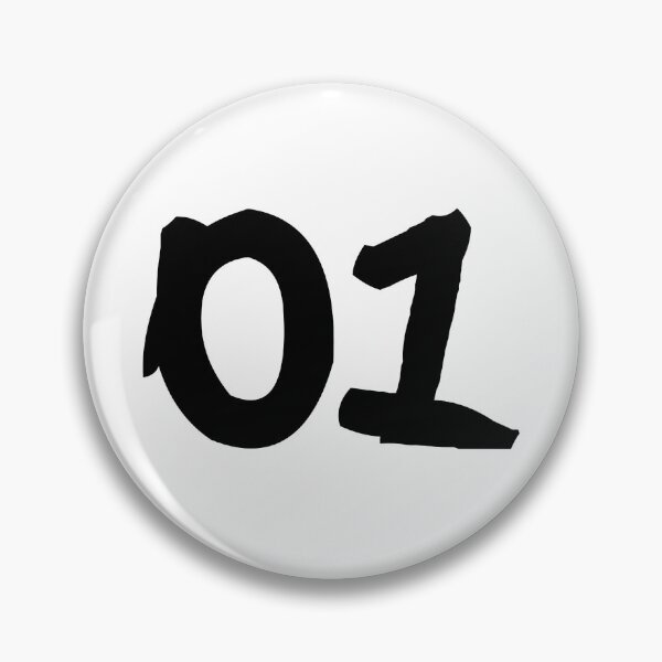 Item preview, 01, one, black, ninja  designed and sold by Numbers-Art.