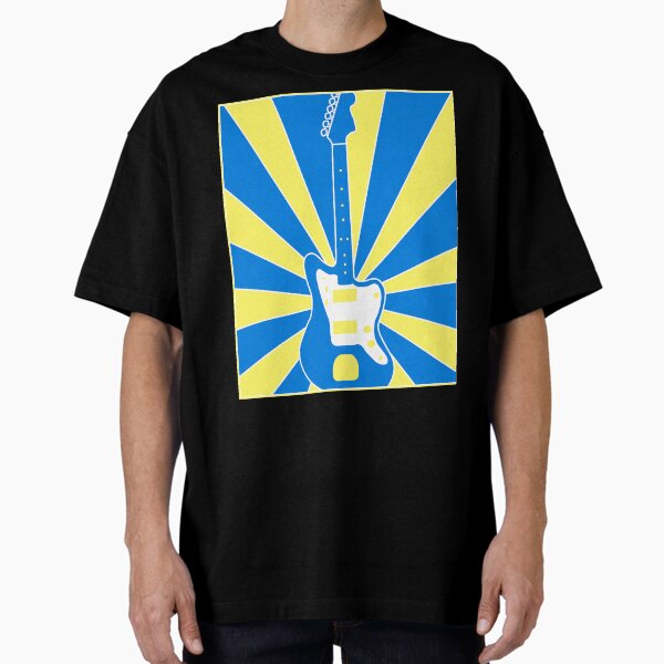 Jazzmaster (Sunset: Blue & Yellow) Oversized T-Shirt