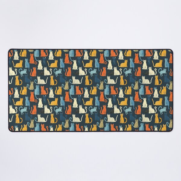 Item preview, Cats Print Designs Feline Seamless Backgrounds Kitty Pattern Vector designed and sold by HerbGimmick.