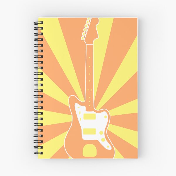 Item preview, Jazzmaster (Sunset: Orange & Yellow) designed and sold by 6tuningpegs.