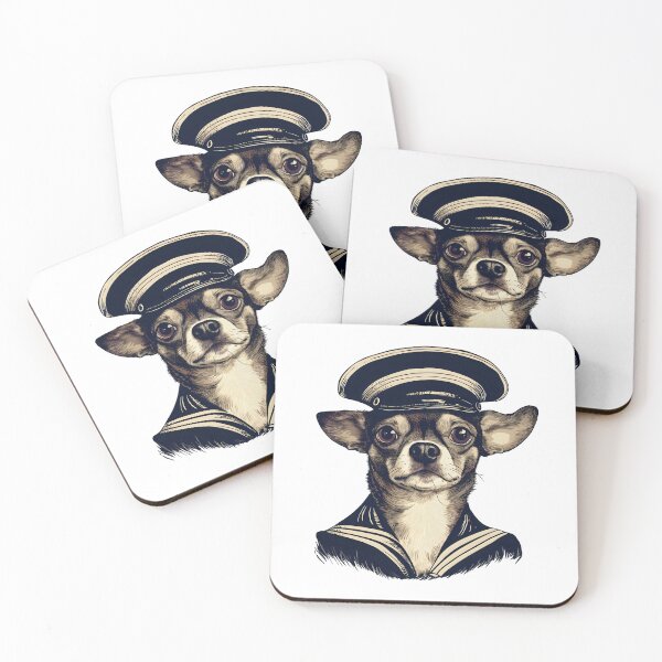 Item preview, Sailor Captain Chihuahua designed and sold by DerSenat.