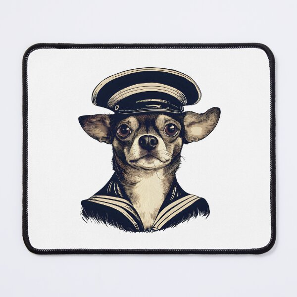 Item preview, Sailor Captain Chihuahua designed and sold by DerSenat.