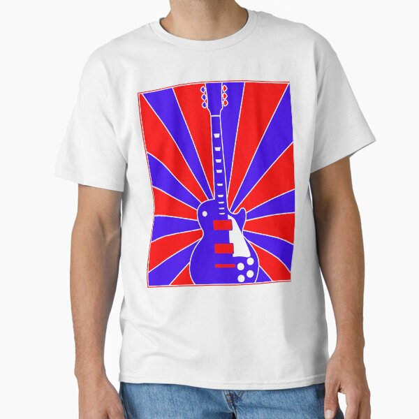 Les Paul (Sunset: Red, White, & Blue) Classic T-Shirt