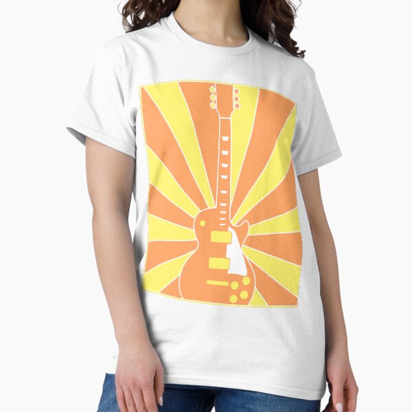 Les Paul (Sunset: Orange & Yellow) Classic T-Shirt
