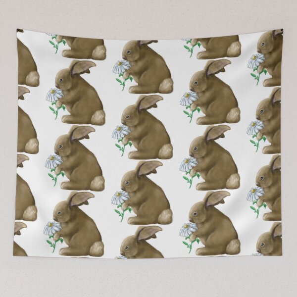 Item preview, Bunny Rabbit Flower designed and sold by Jaana Day.