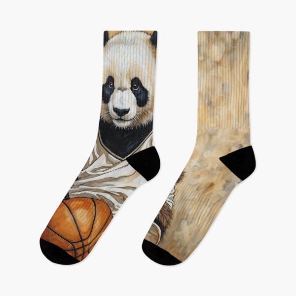 Item preview, funny panda playing basketball designed and sold by Mauswohn.