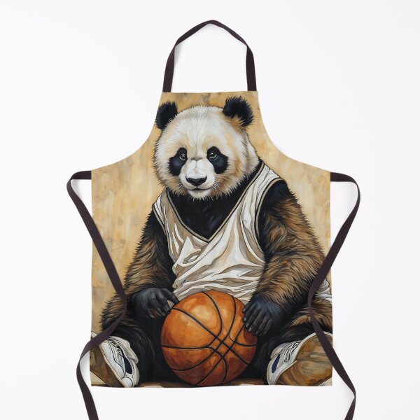 Item preview, funny panda playing basketball designed and sold by Mauswohn.