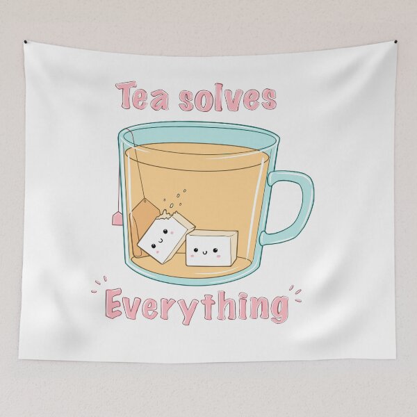 Item preview, Tea solves everything designed and sold by VivooShop.